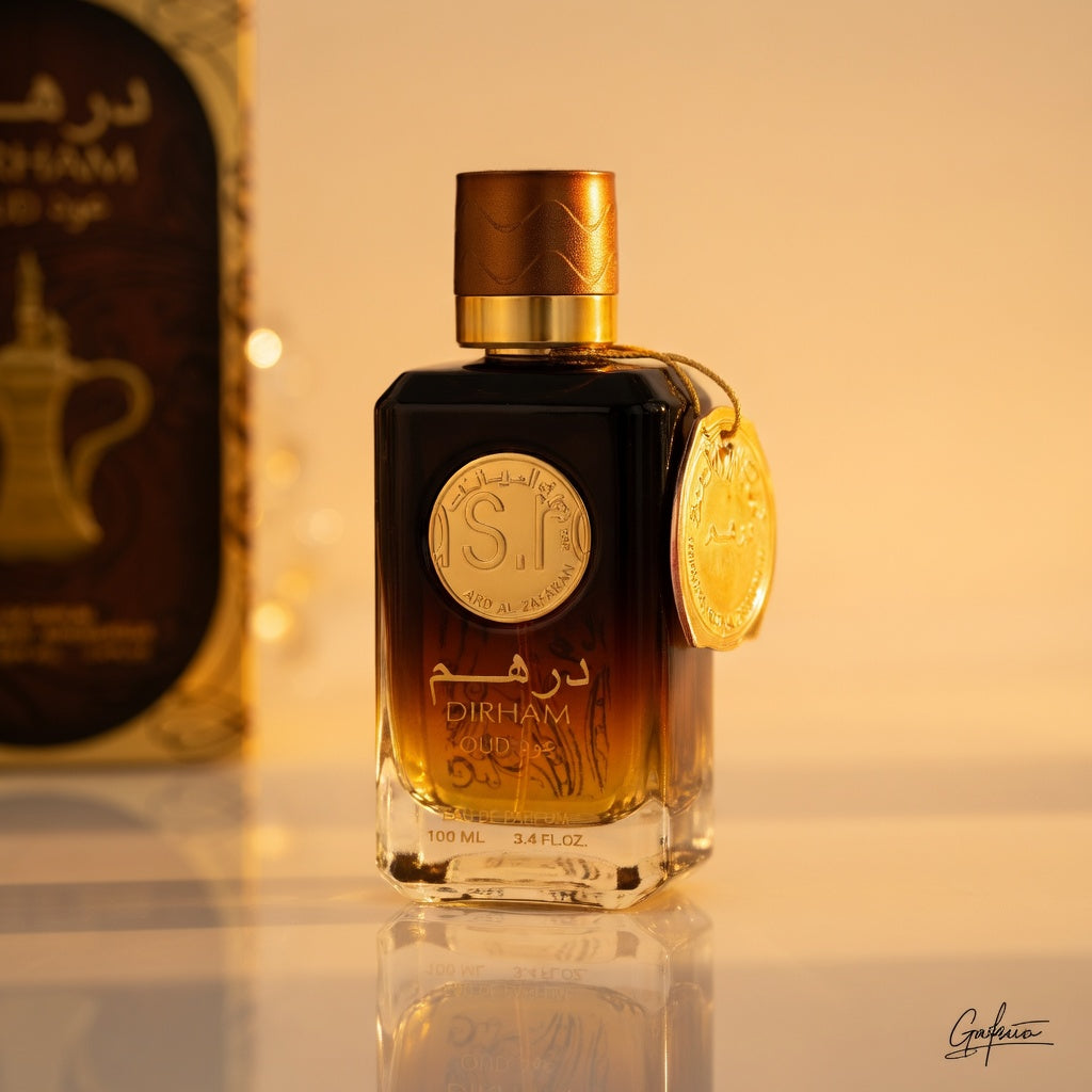 Dirham Oud EDP 100ML Unisex perfume by Ard Al Zaafaran - Woody, oriental, fresh, warm, sandalwood, rose, oud