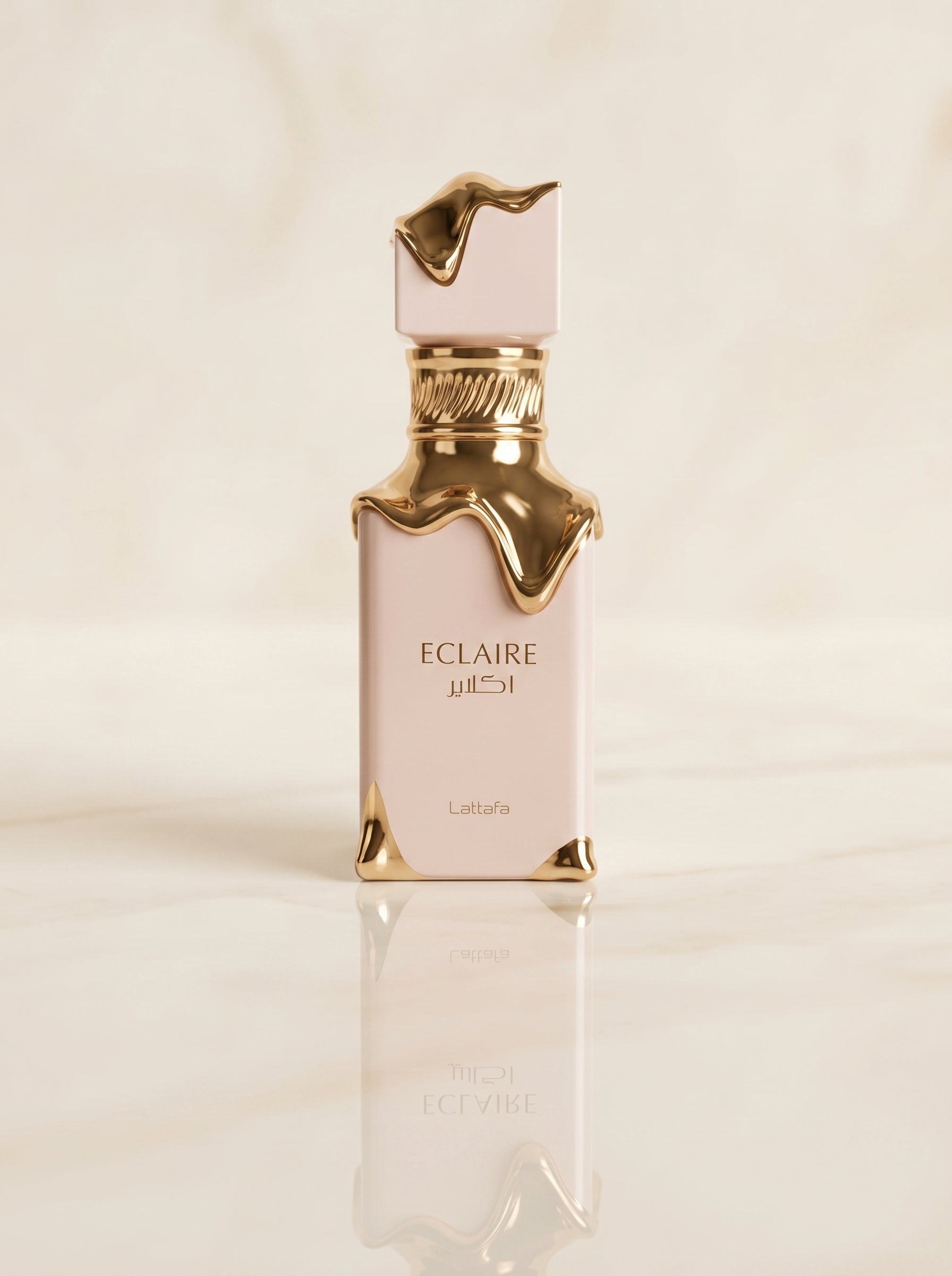 Lattafa Eclaire - Vanilla, Caramel, Sweet, Floral - Eau de Parfum Long-Lasting Fragrance for Women, 3.40 Ounce / 100 ml