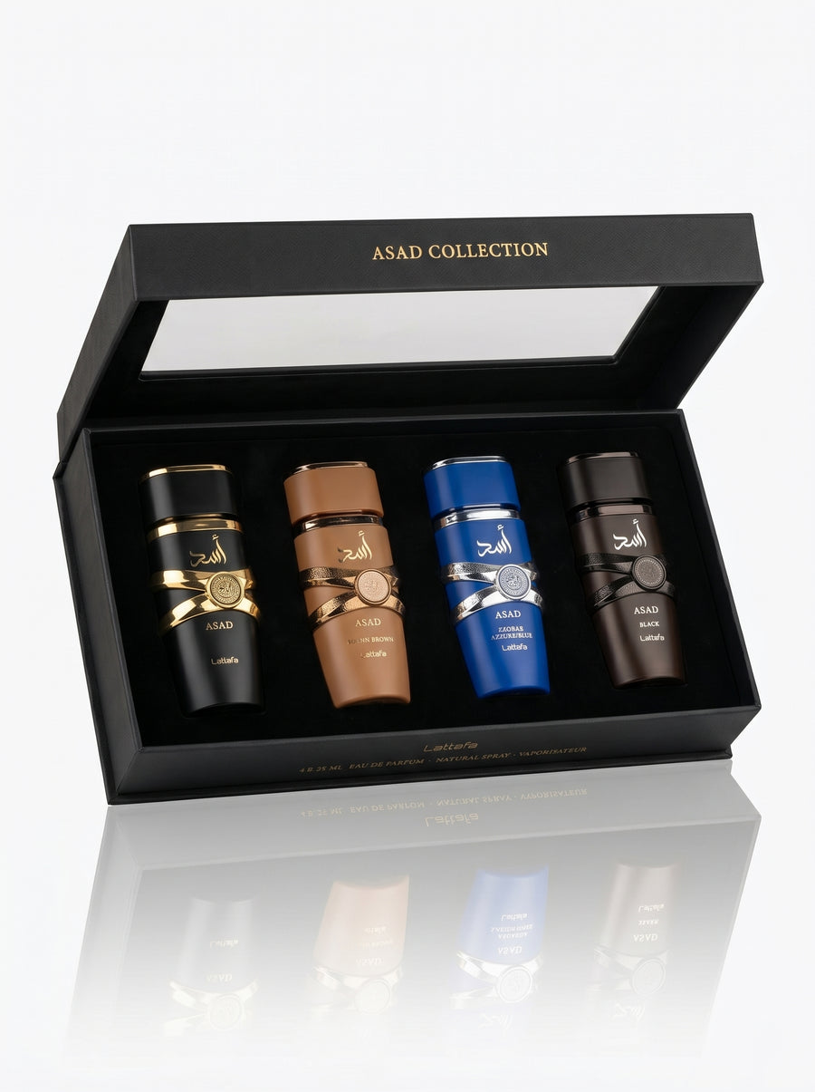 Asad 4pc Gift Set 25ml each Eau De Parfum